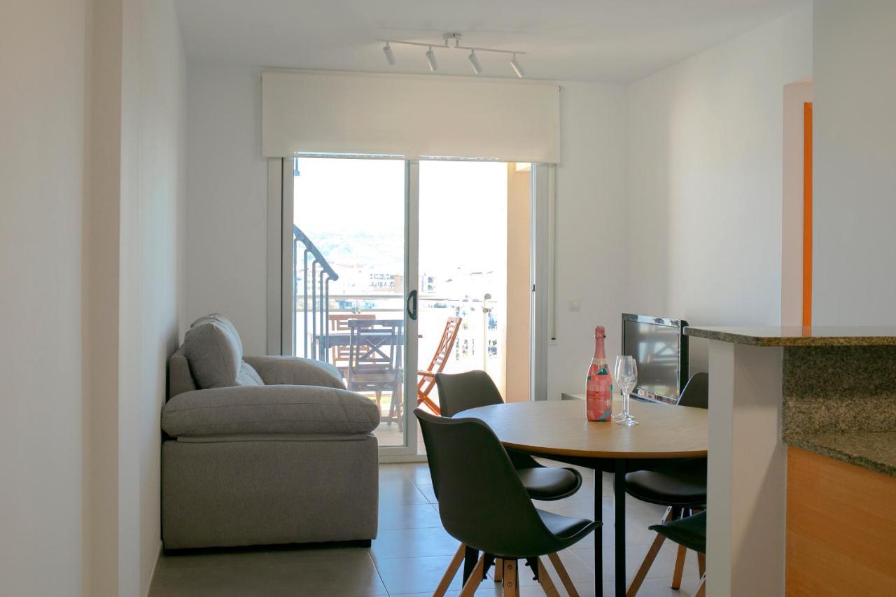 Magnifico Apartamento Cerca De La Playa Con Piscina - Rosas Exteriör bild