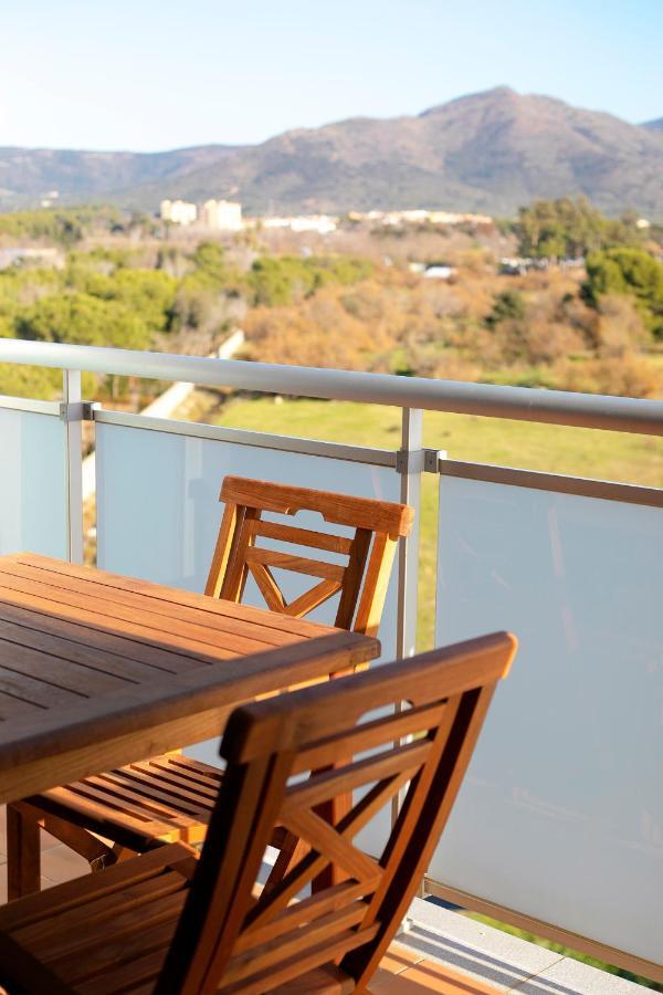 Magnifico Apartamento Cerca De La Playa Con Piscina - Rosas Exteriör bild