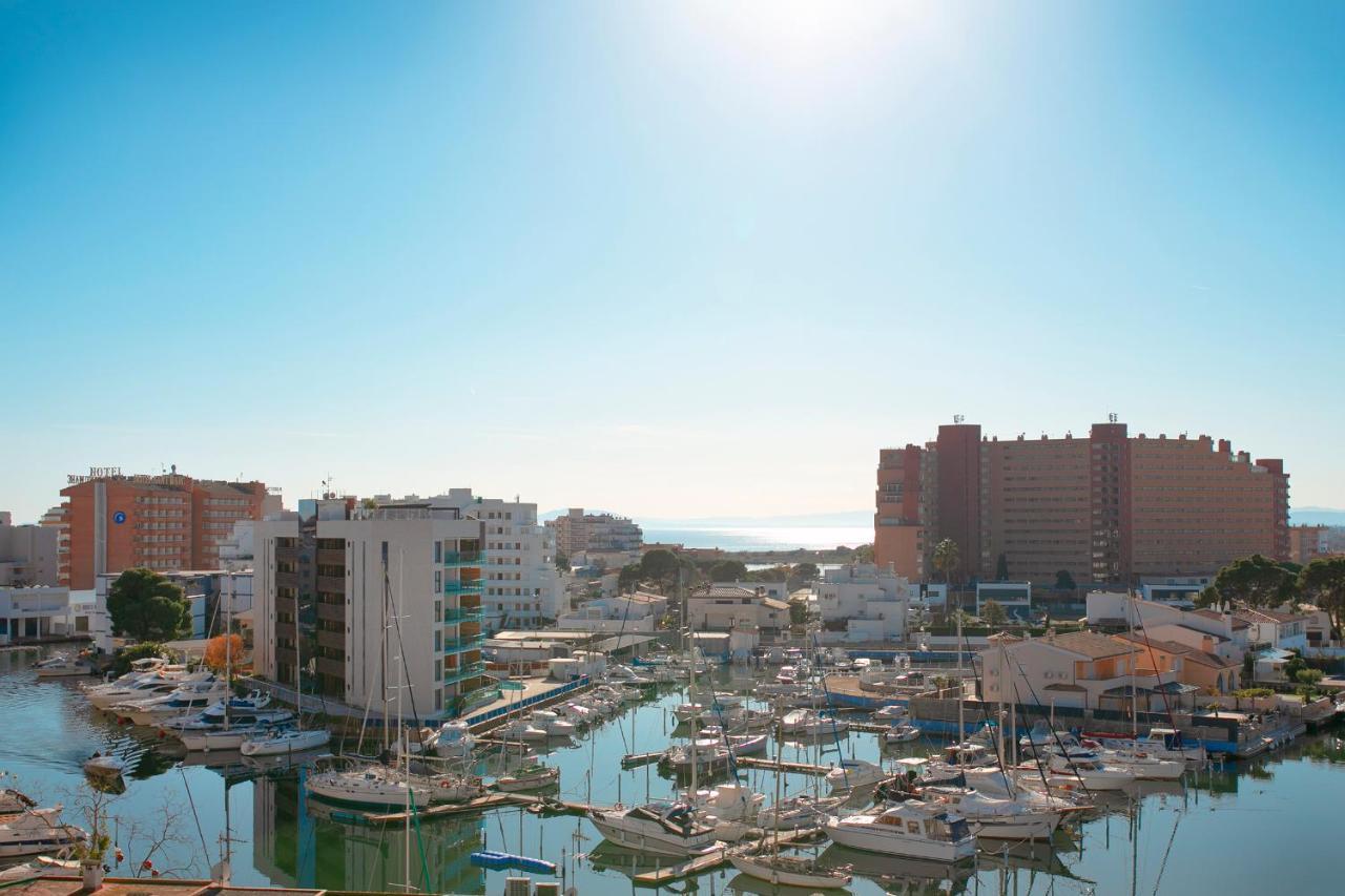 Magnifico Apartamento Cerca De La Playa Con Piscina - Rosas Exteriör bild